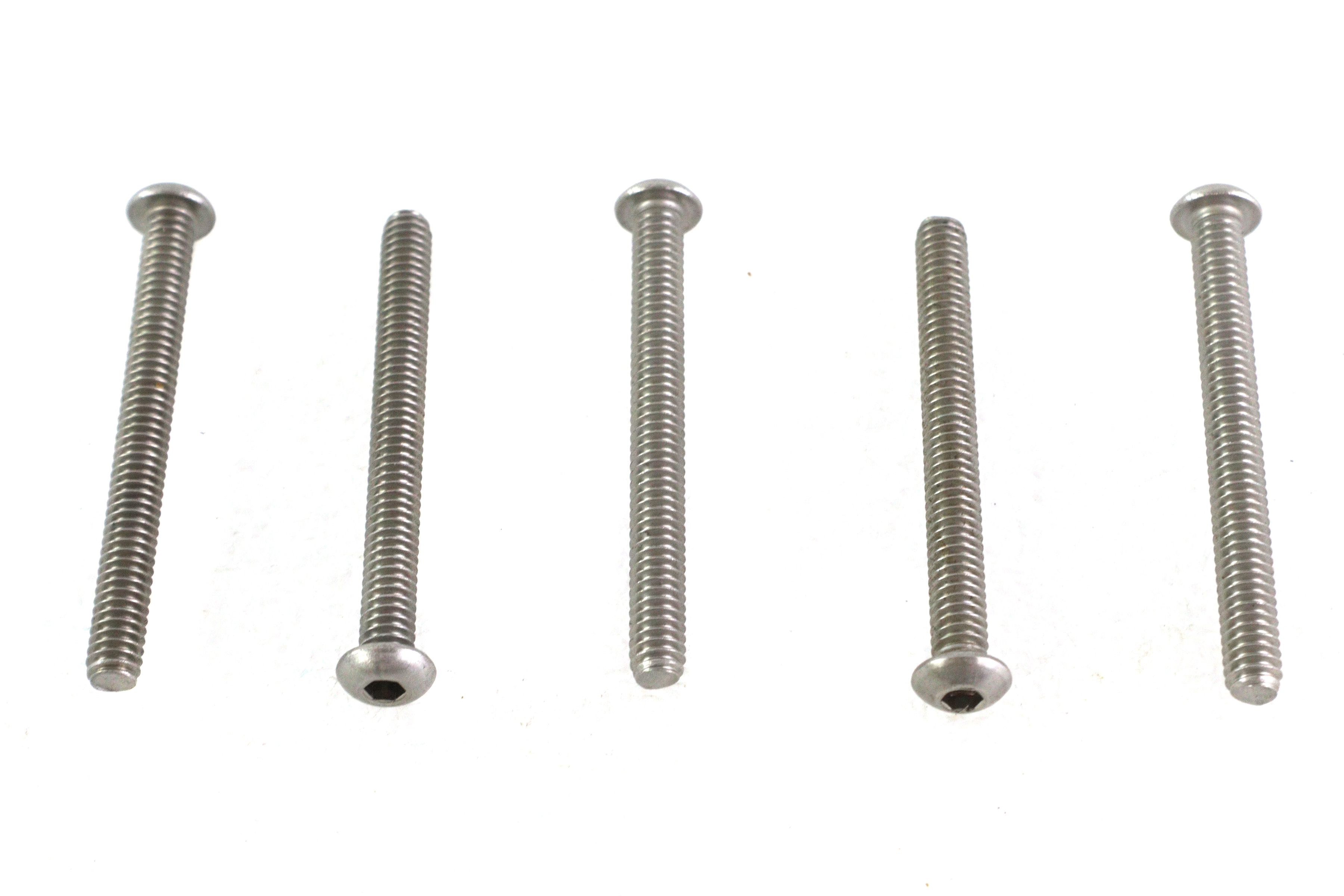 Allen Button Head Screws Stainless Steel 1/4-20 X 2-1/2"