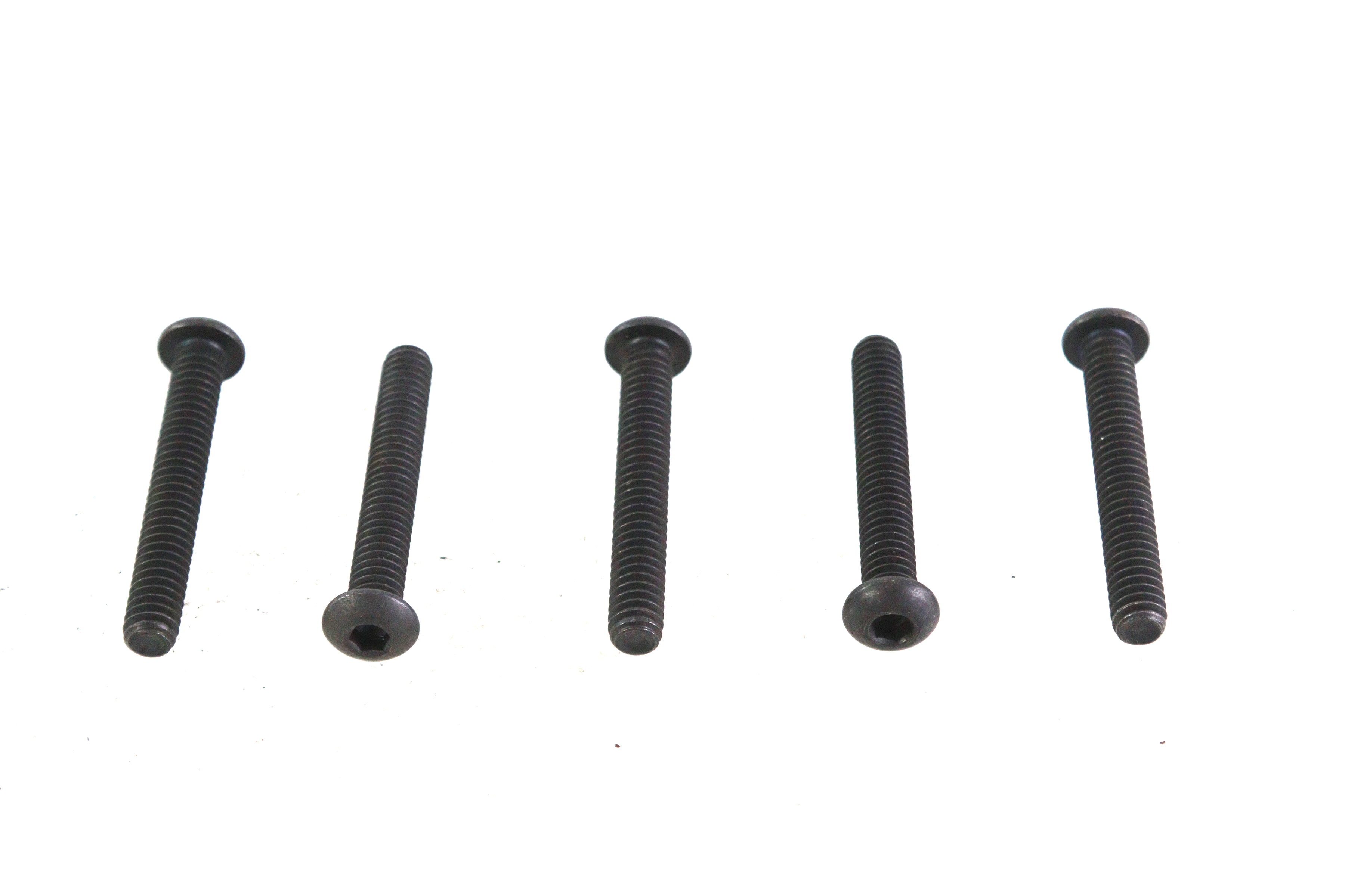 Allen Button Head Screws Black 1/4-20 X 1-3/4"