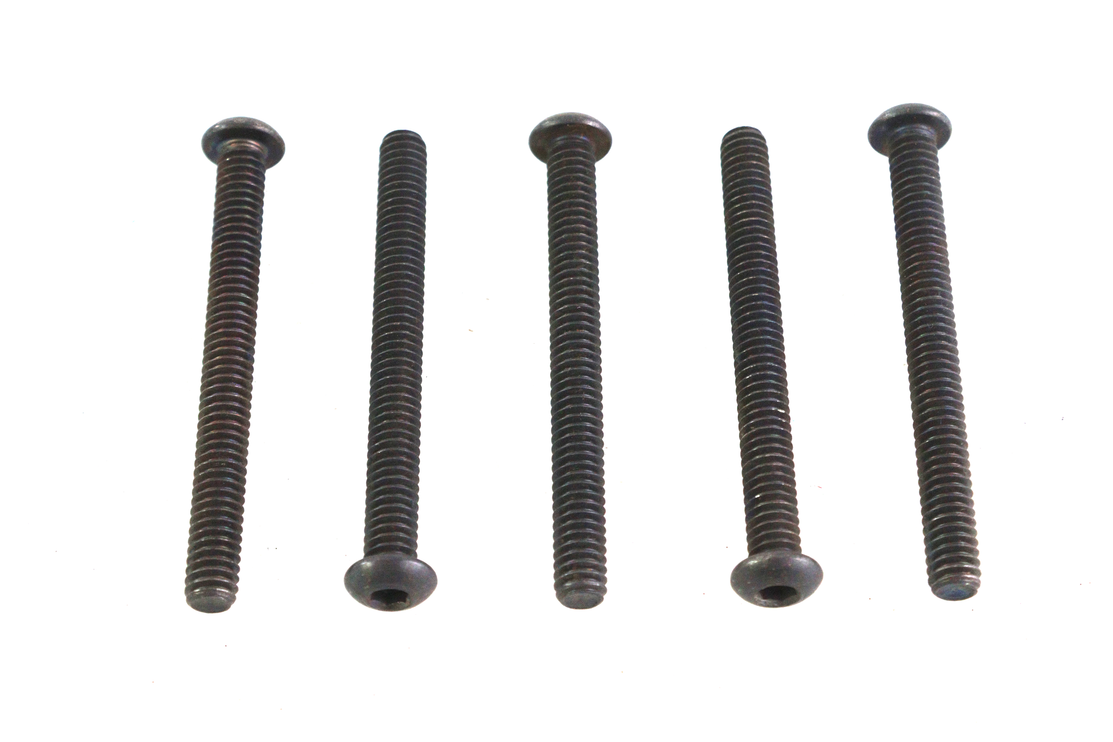 Allen Button Head Screws Black 1/4-20 X 2-1/2"