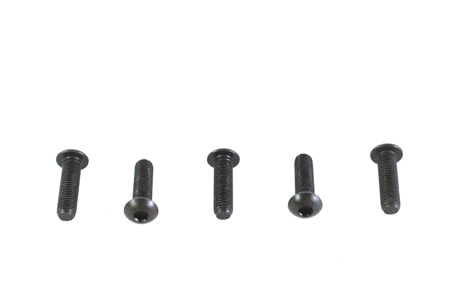 Allen Button Head Screws Black 1/4-28 X 7/8"