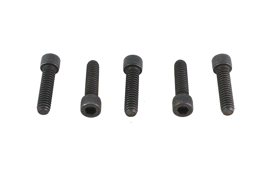 1/4"-20 x 1/2" Allen Socket Cap Screw Black