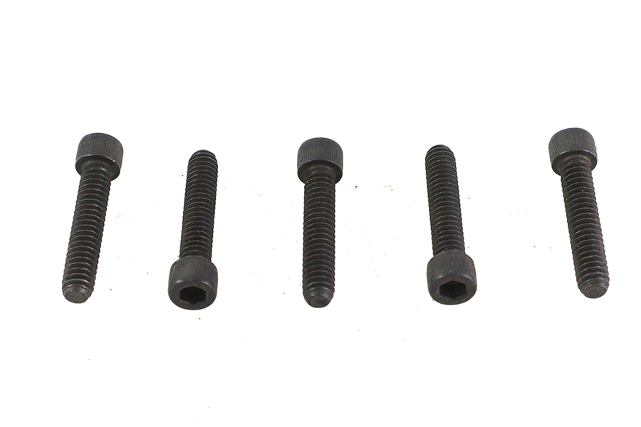 1/4"-20 x 1-1/4" Allen Socket Cap Screw Black