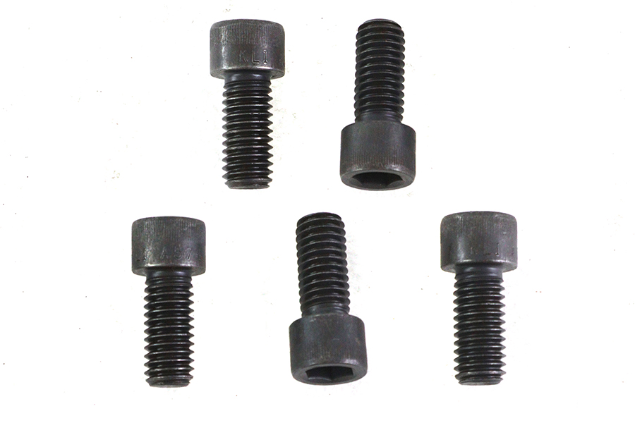 7/16"-14 x 1" Allen Socket Cap Screw Black