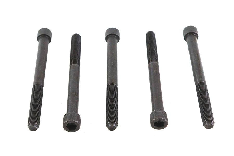 5/16"-24 x 3-3/8" Allen Socket Cap Screw Black