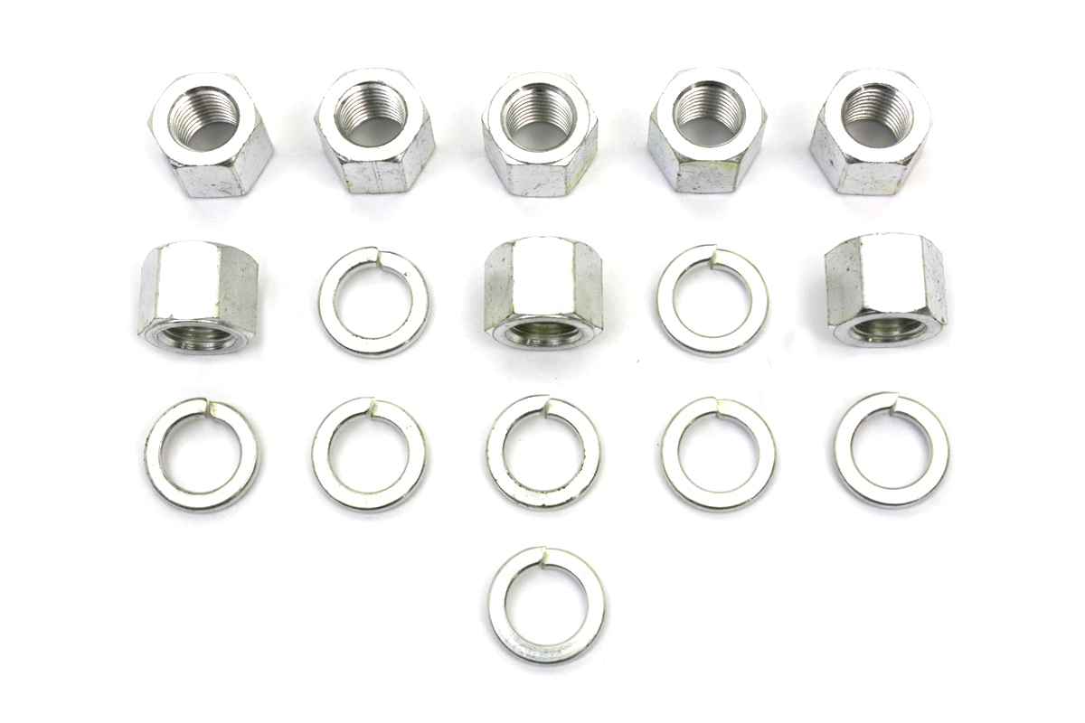 Zinc Plated Cylinder Base Nuts and Washers