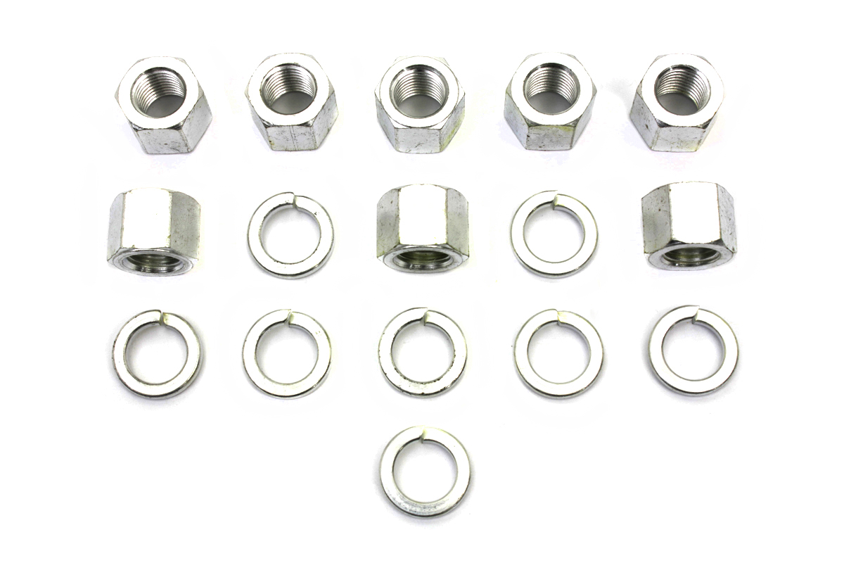 Cadmium Cylinder Base Nuts and Washers