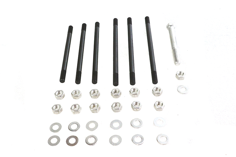 Cadmium Stock Engine Case Bolt Kit