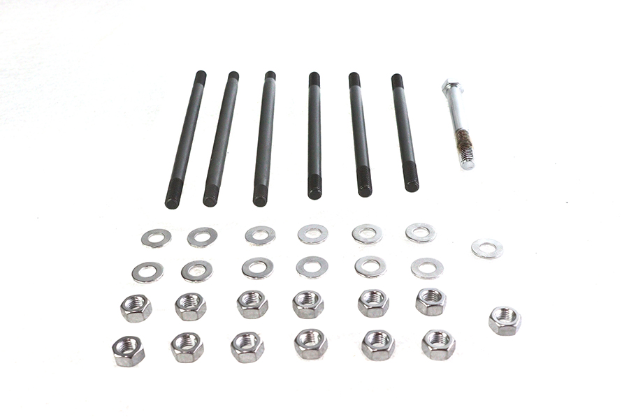 Chrome Stock Engine Case Bolt Kit