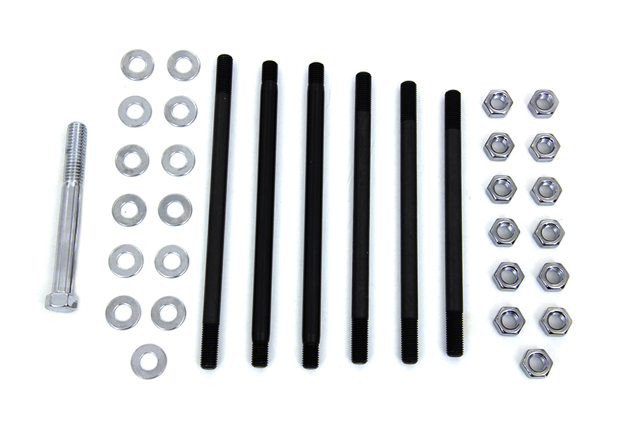 Chrome Stock Engine Case Bolt Kit