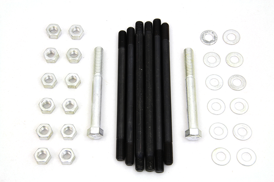 Cadmium Stock Engine Case Bolt Kit