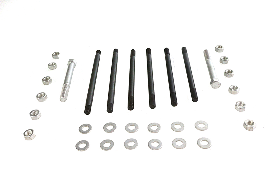 Cadmium Stock Engine Case Bolt Kit