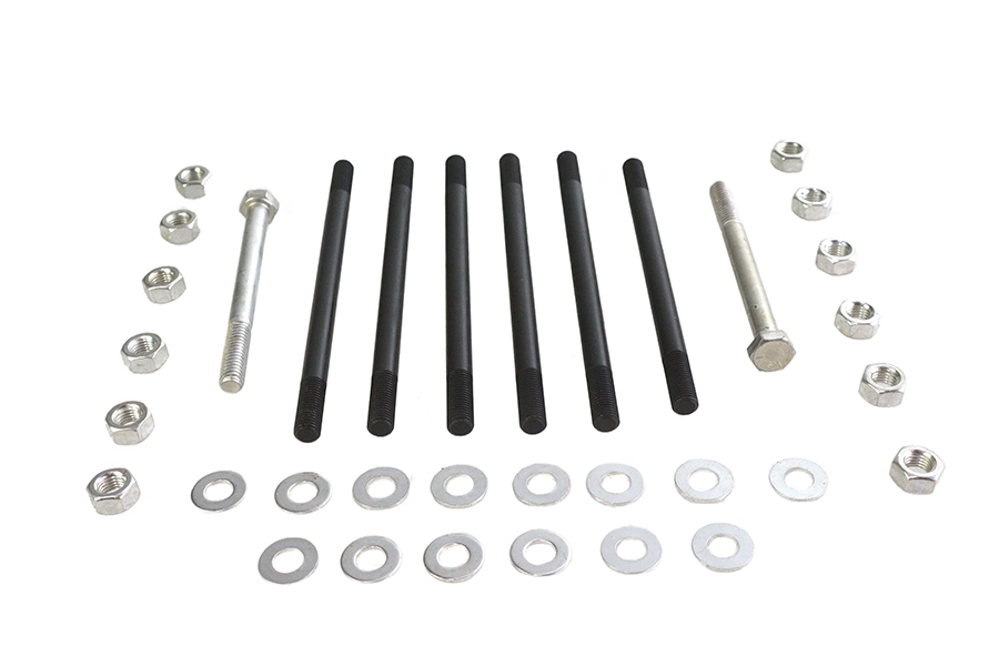 Cadmium Stock Engine Case Bolt Kit