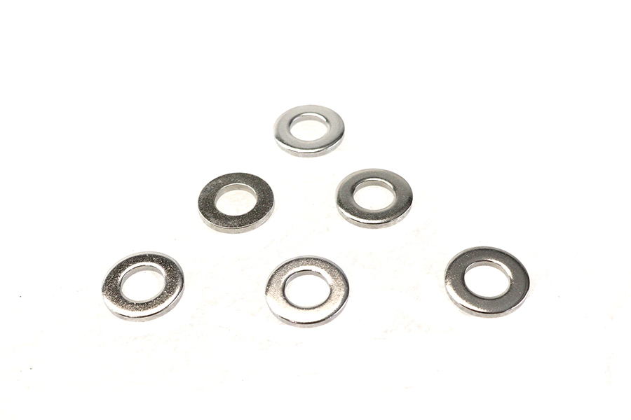 Chrome Flat Washer 3/8"ID