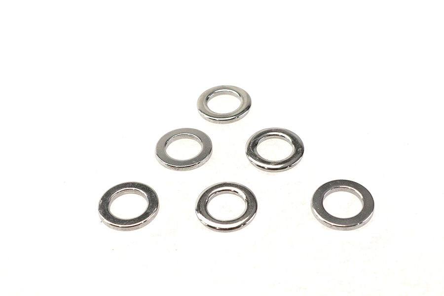 Chrome Flat Washer 7/16"ID