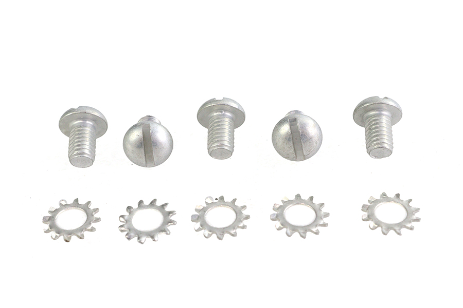 Cadmium Wheel Hub Star Screws