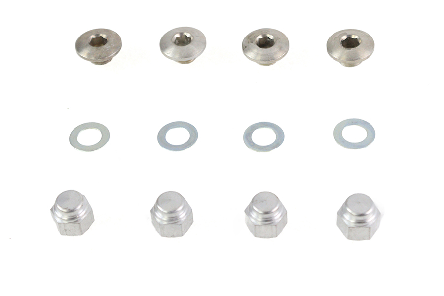 Rocker Shaft End Plug and Cap Nut Cadmium