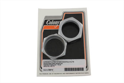 Chrome Manifold Nuts