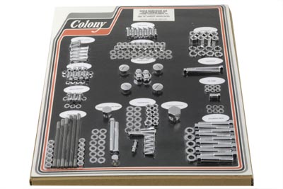 Chrome-Stock-Style-Hardware-Kit-fits-Harley-Davidson-V-Twin-8307-CHR