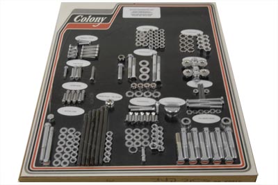 Chrome-Stock-Style-Hardware-Kit-fits-Harley-Davidson-V-Twin-8312-CHR