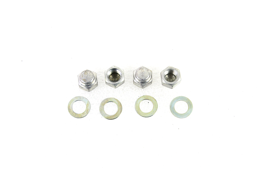 Rocker Shaft Cadmium End Cap Type Nuts with Washers