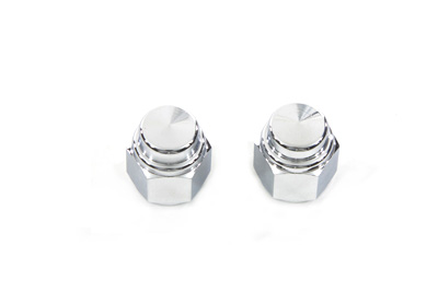 Chrome Cap Nut Fine 1/2"-20 Thread