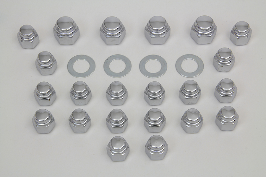 Rocker Box Nut Kit Cap Style