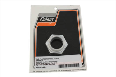Cadmium Spring Fork Stem Nut