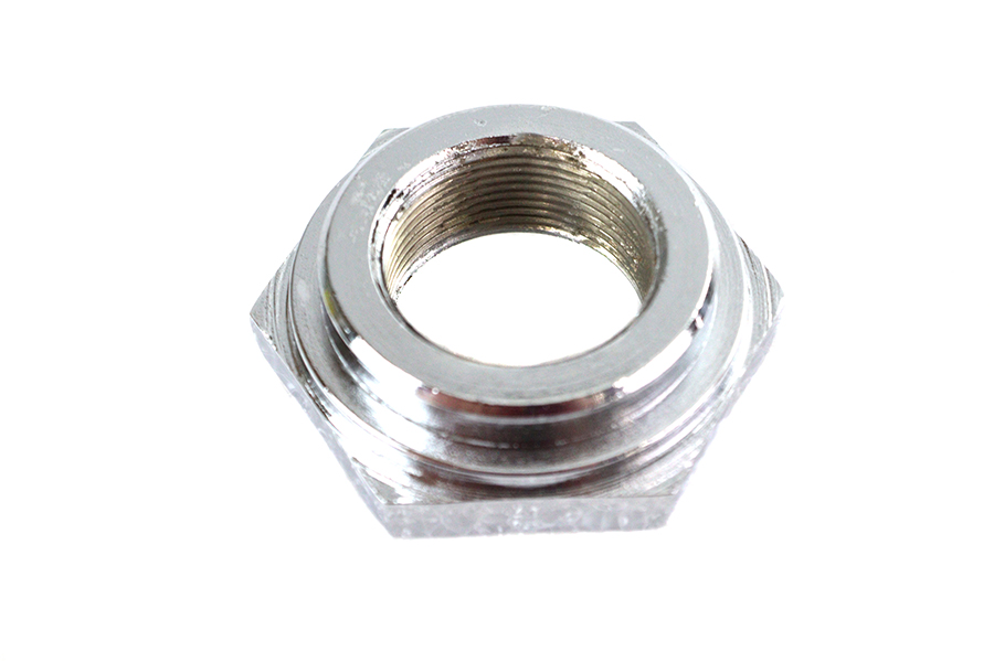 Chrome Spring Fork Stem Nut