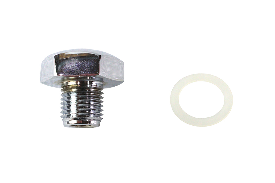Oil Tank Drain Plug Chrome