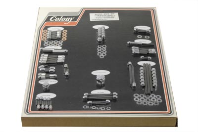 Engine Dress Up Cap Kit Chrome