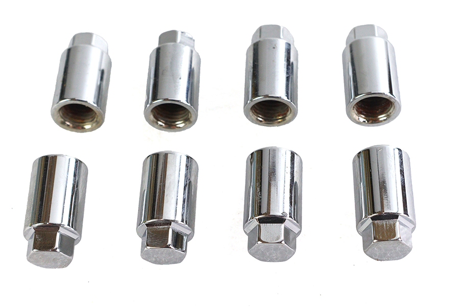 Hi-Torque 7/16" Big Bore Cylinder Base Nut Chrome