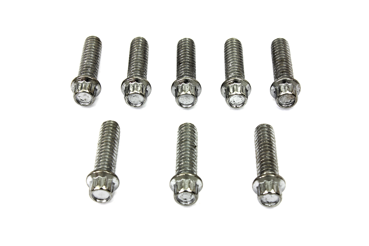 Tappet Block Screw Kit Chrome