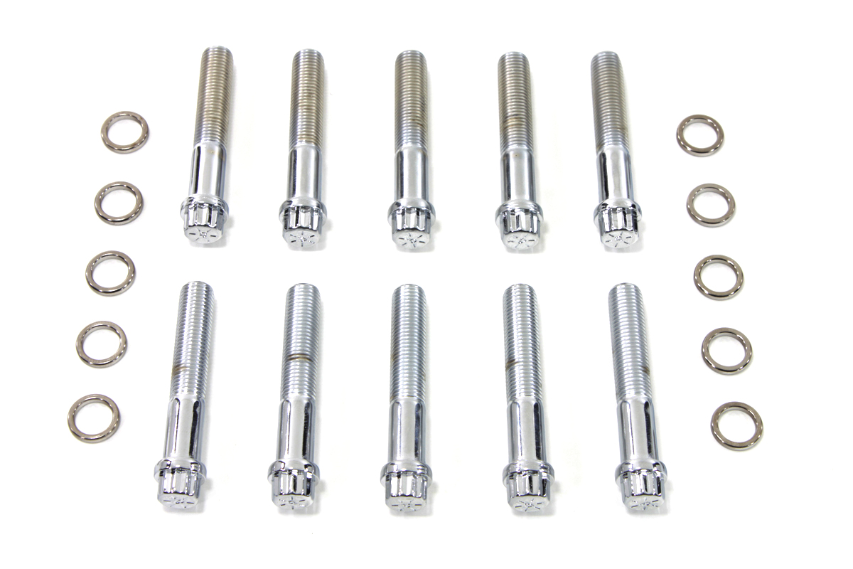 VTwin Colony Motorcycle Big Bore 12 Pt Head Bolt Kit 1948-1984 Dyna Touring FL