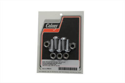 Front or Rear Disc Bolts with Nuts for Single Disc