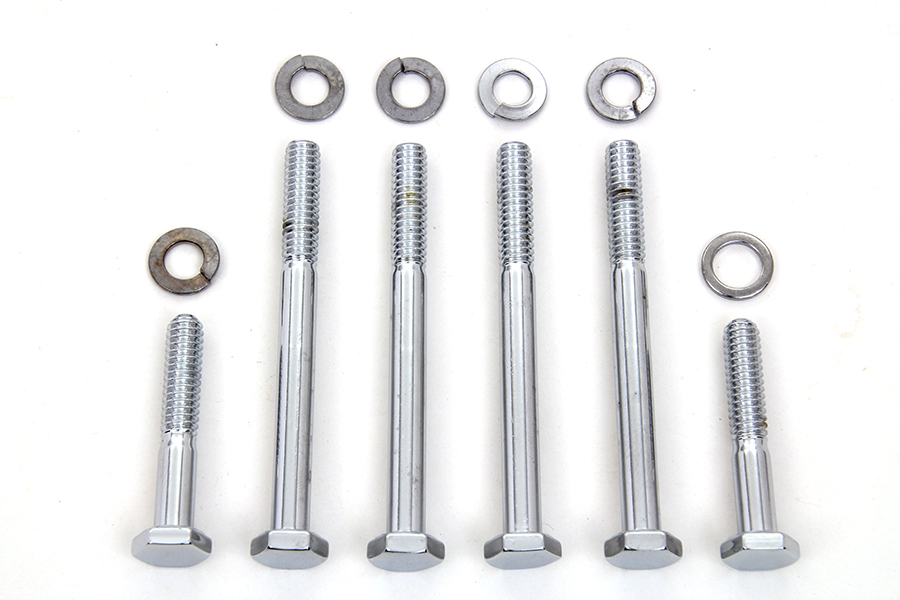 Oil Pump Mount Kit Stock Chrome
