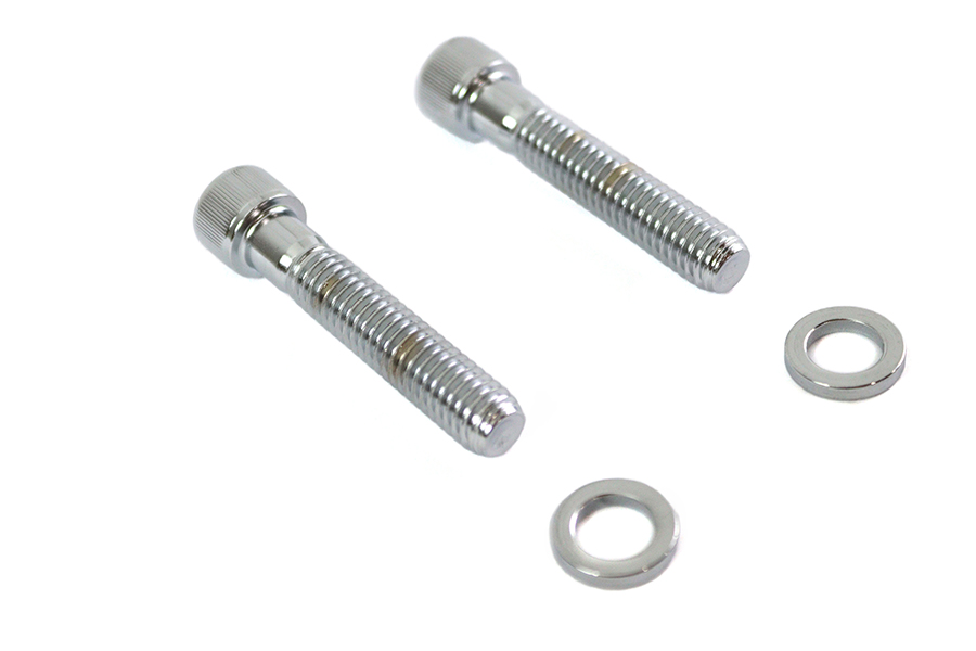 Sprocket Cover Allen Screw Chrome fits Harley Davidson - Picture 2 of 4