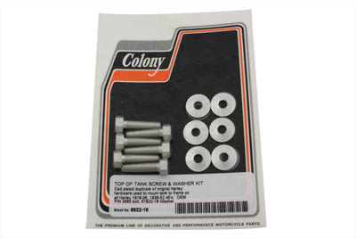 Top of Gas Tank Screw Kit Cadmium