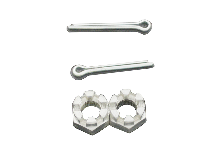 Front Axle Nut Kit Cadmium