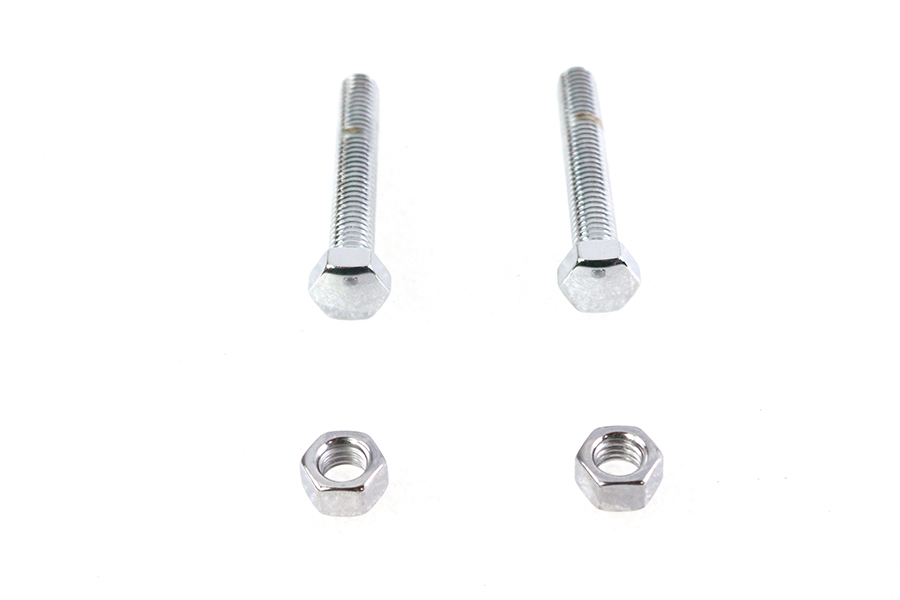 Chrome Rear Axle Adjuster Screws