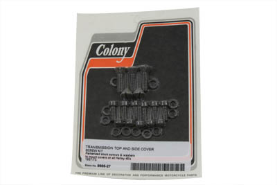 Transmission Top and Side Cover Screw Kit Parkerized