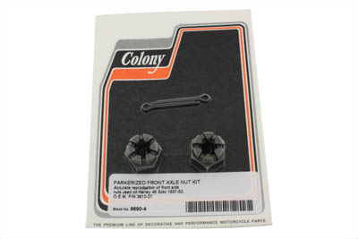 Front Axle Nut Kit