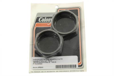 Parkerized Intake Manifold Nut Set