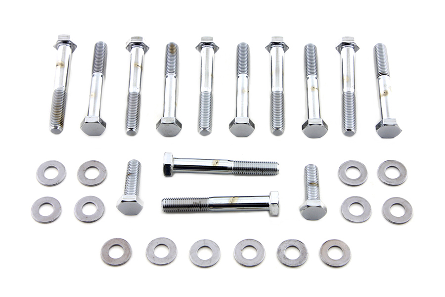 Rocker Box Screw Kit Chrome