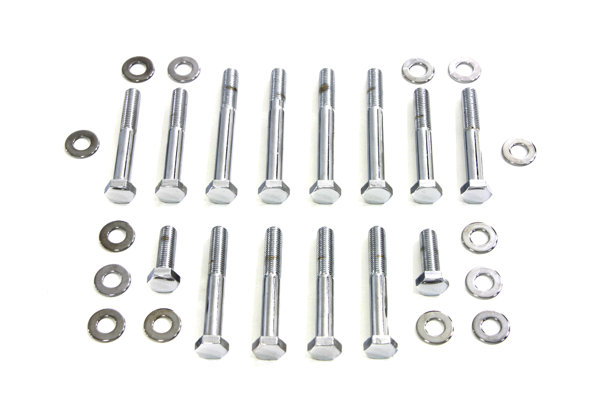 Rocker Box Screw Kit Chrome