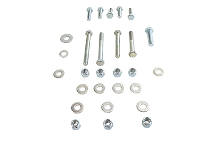 Upper and Lower Zinc Engine Mount Bolts
