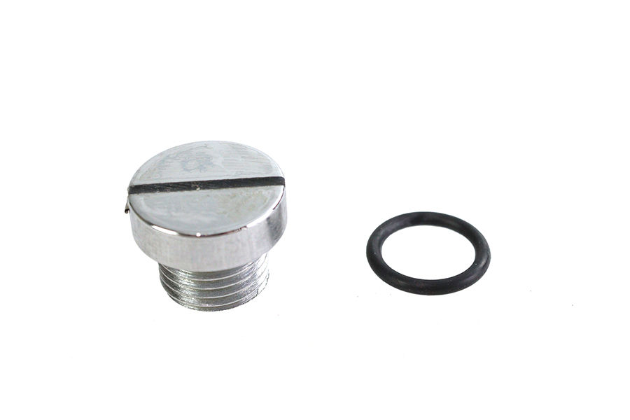 Oil Screen Plug Chrome