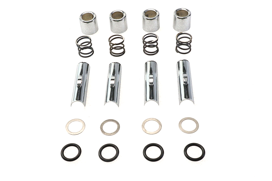 Upper Pushrod Cover Kit Chrome