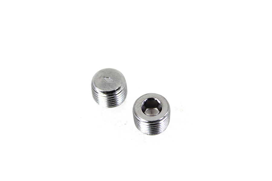 Lower Fork Slider Chrome Drain Plug