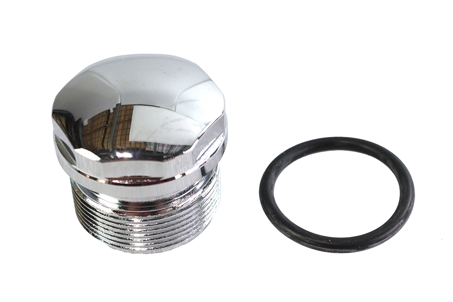 Chrome 39mm Fork Tube Plug Dome Top