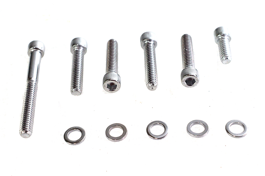 Transmission Shifter Cover Mount Kit Chrome